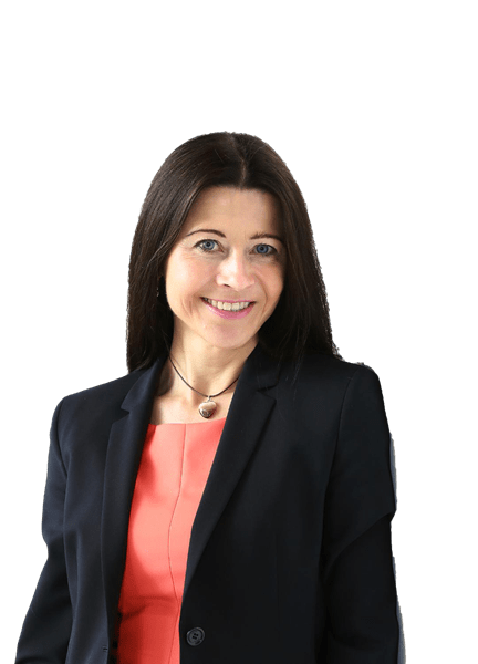 Portrait einer dunkelhaarigen Frau