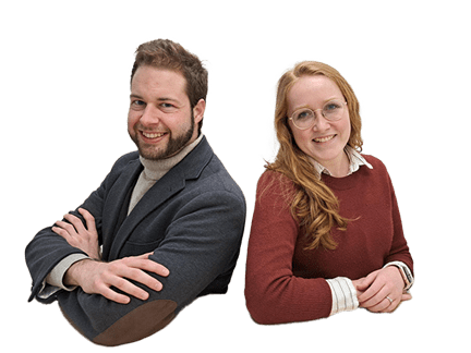 Oscar Martin Ruiz en Alexa Neervoort Arbaugh Sustainability Managers DSV Global Transport and Logistics