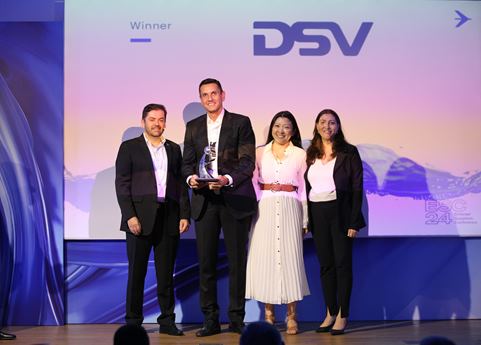 dsv recebe premios