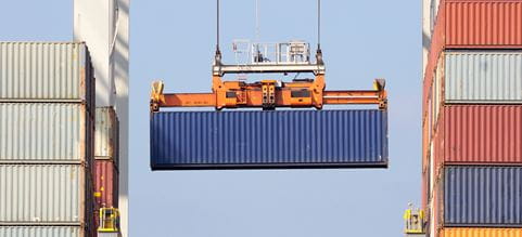 Container Verladung