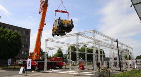 DSV Fairs and Events Aufbau Veranstaltung
