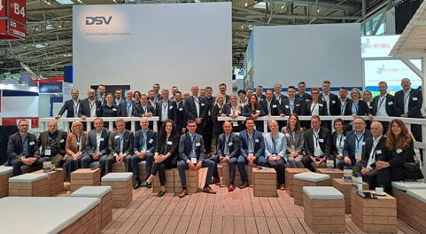 DSV Messestand begeisterte Besucher auf der transport logistic in München
