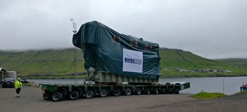 Projekttransport for BWSC