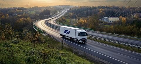 road motorvej lastbil