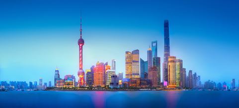 shanghai china bygninger
