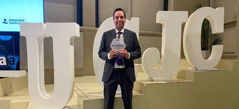Alberto Iriarte premio tutor awards UCJC
