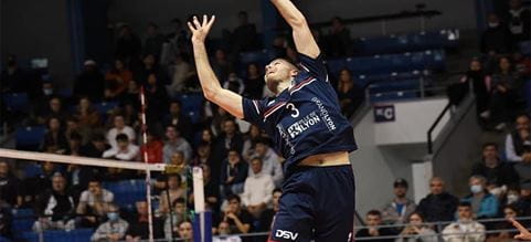 joueur asul volley lyon logo dsv