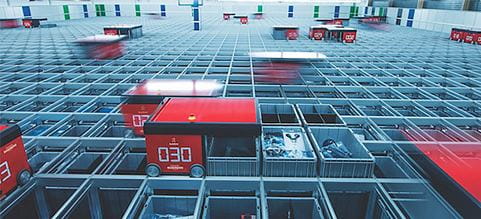 autostore magazzino dsv settala