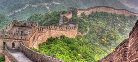 Muralla China vista desde arriba