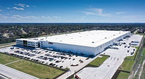 DSV warehouse from above