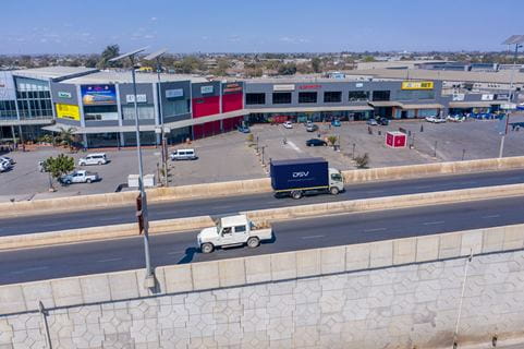 DSV vehicle on Zambia road
