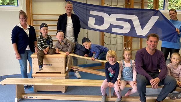 DSV Sponsoring Kita St. Nikolaus Turngeräte