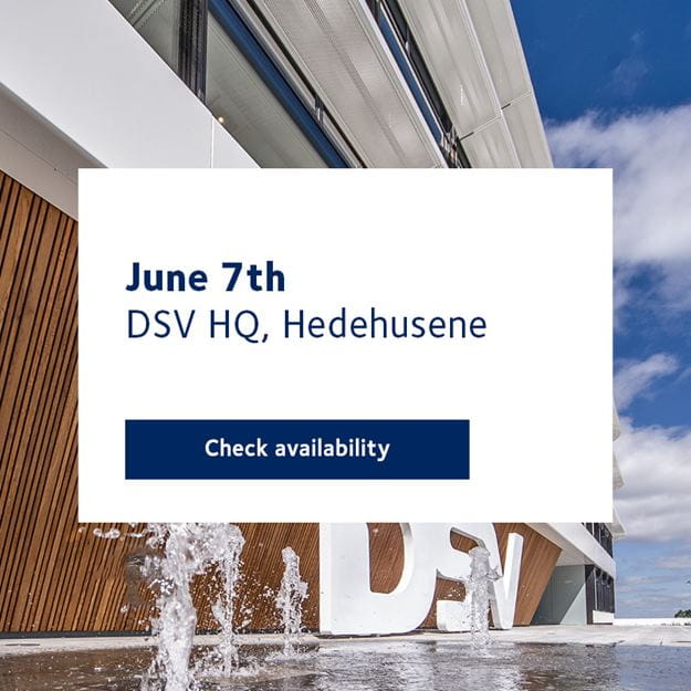 DSV HQ med tekst over June 7th