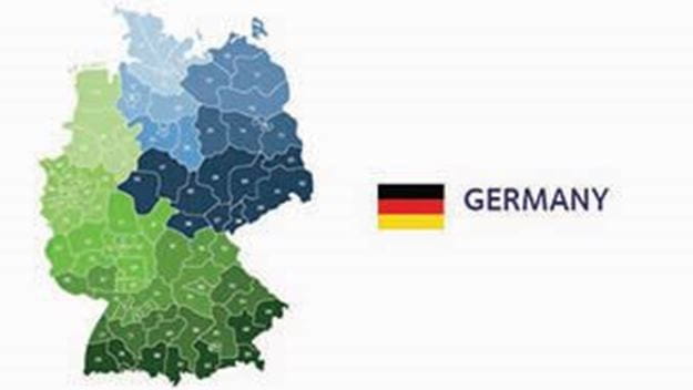 Mapa codigos postales alemania