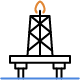 Oil rig icon