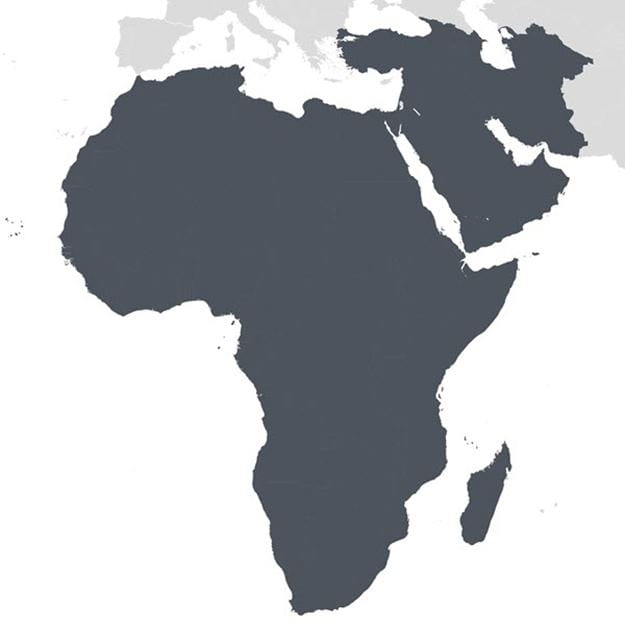 MIDTØSTEN OG AFRIKA