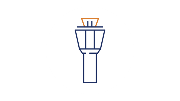 Control tower icon