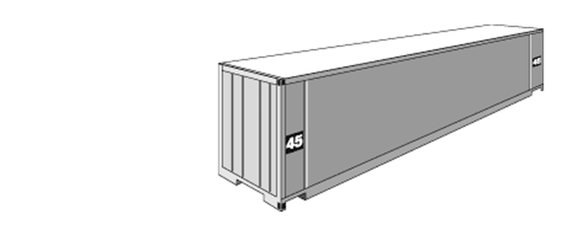 high cube container sea freight