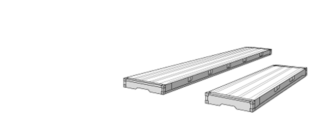 Platform container sea freight
