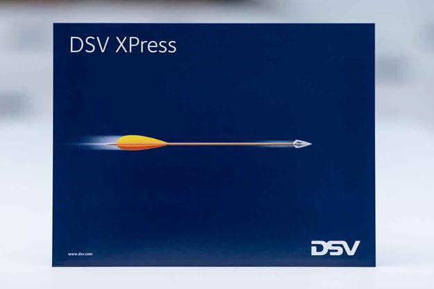 Sobre de cartón DSV XPress
