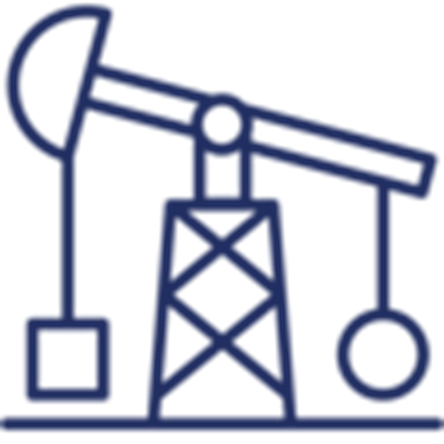 Ícono de infraestructura de extracción de petróleo