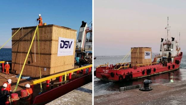 Cabotaje de emergencia de un trommel de Pisco a Callao | DSV Projects Perú