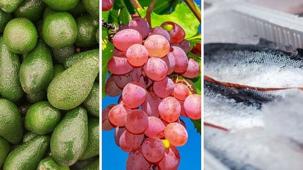 Varios productos perecederos