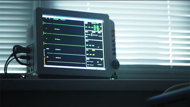 dsv transport en logistiek display voor vitale orgaanfuncties