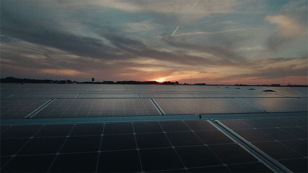 dsv transport and logistics solar panels in Eindhoven