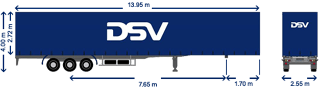 DSV Curtain Trailer