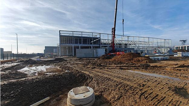 DSV Solutions Maastricht Airport januari 2025