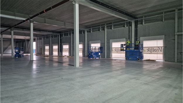Logistics Parc Moerdijk DSV new building December 2024