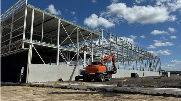 Logistiek Park Moerdijk DSV nieuwbouw juli 2024