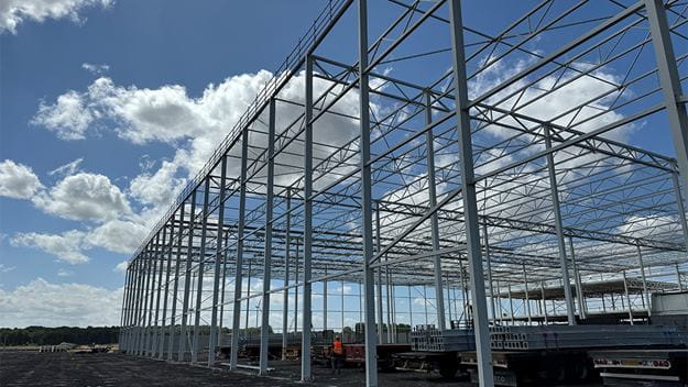 Logistiek Park Moerdijk DSV nieuwbouw juli 2024