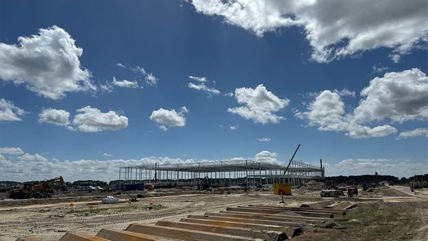 Logistiek Park Moerdijk DSV nieuwbouw juli 2024