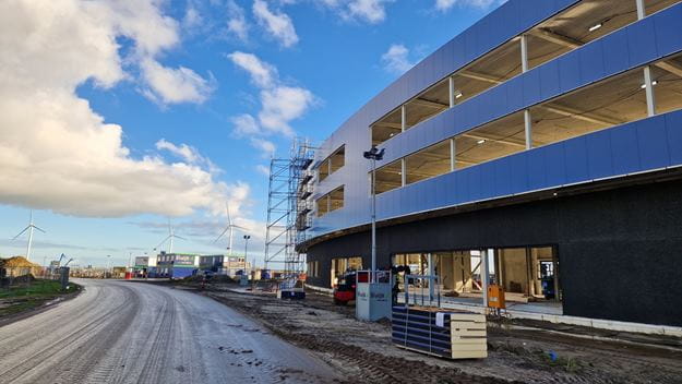 DSV voortgang bouw logistiek park moerijk