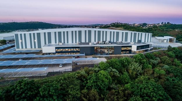 DSV warehouse facility in Durban South Africa