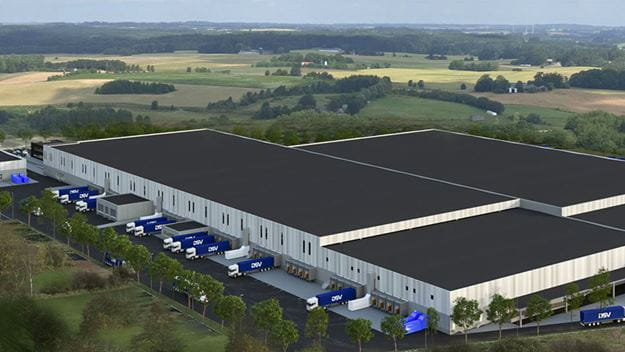 DSV Rosersberg warehouse facility in Sweden