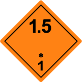 Class 1 Explosives Division 1.5