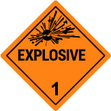 Class 1: Explosives