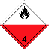 Class 4.2 Spontaneously combustible
