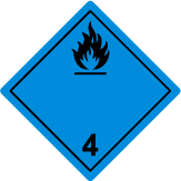 Class 4.3 Dangerous when wet