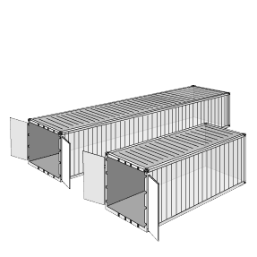 contenedor dry medidas caracteristicas