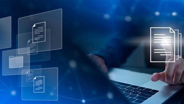 Document Management System (DMS) Online Document Database and automated processes to manage files.